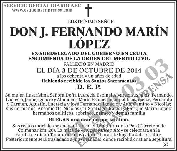 J. Fernando Marín López
